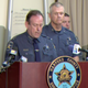 Harford County Sheriff Jeffrey Gahler speaks about the alleged racial profiling by a deputy during press conference Tuesday at the Sheriff’s Office Southern Precinct.
